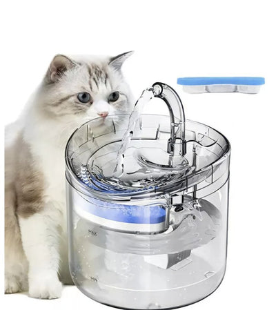 Fuente Bebedero Automático para Gatos y Mascotas