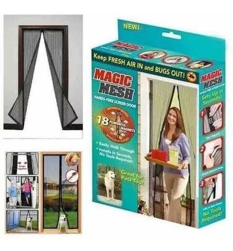 MALLA ANTI MOSQUITOS MOSQUITERA PARA PUERTAS.