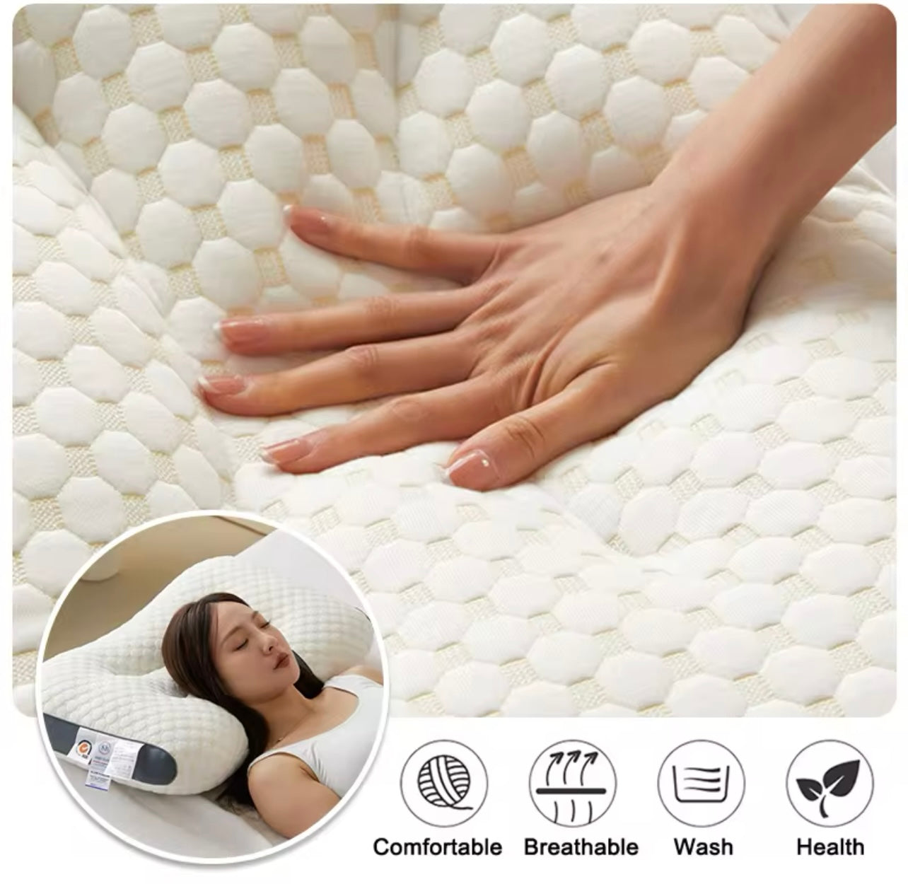 ALMOHADA CERVICAL ORTOPÉDICA