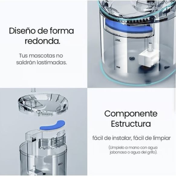 FUENTE DE AGUA PARA GATOS
