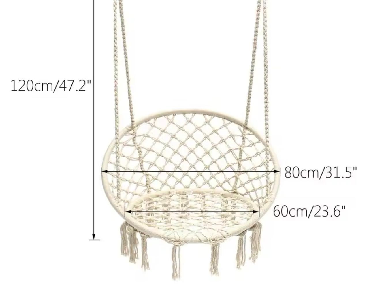 SILLA HAMACA COLGANTE