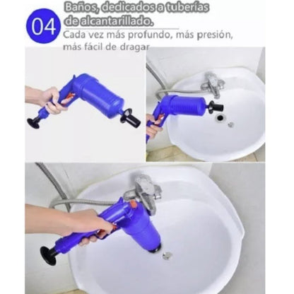 PISTOLA DESTAPA CAÑOS DE AIRE COMPRIMIDO