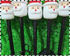 ESTACA SOLAR NAVIDAD SANTA 40 CM