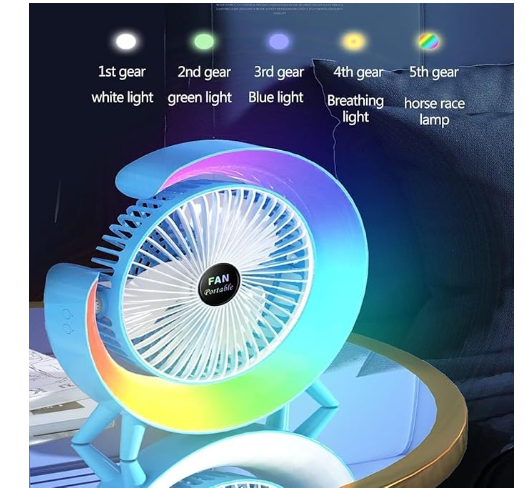LUMIAIR™- Ventilador G con Luz LED