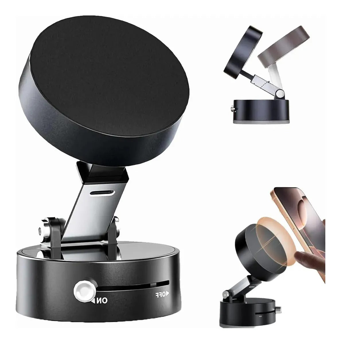 📱 MagnaCharge Pro™ – Soporte Magnético Plegable