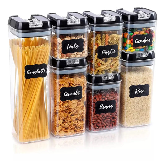 SET DE CONTENEDORES HERMÉTICOS 7 PCS