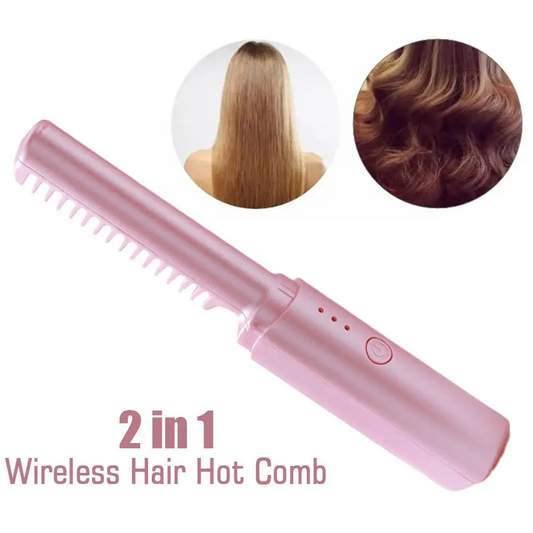 PLANCHA DE PELO INALÁMBRICA 2 EN 1