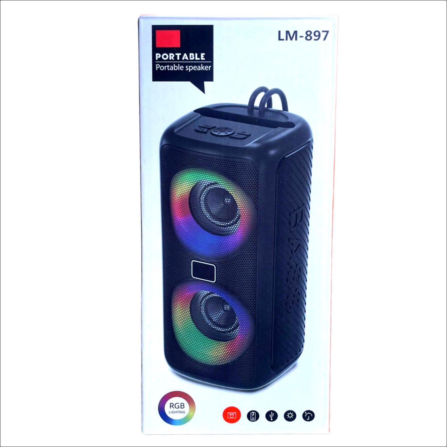 PARLANTE RECARGABLE CON BLUETOOTH