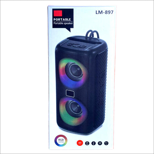 PARLANTE RECARGABLE CON BLUETOOTH